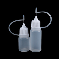 5X5/10/20/30/50/100 ML końcówka igłowa butelka kleju papier do majsterkowania Art Quilling Tool Craft Parper Precision Bottle Needle Bottle aplikator 2